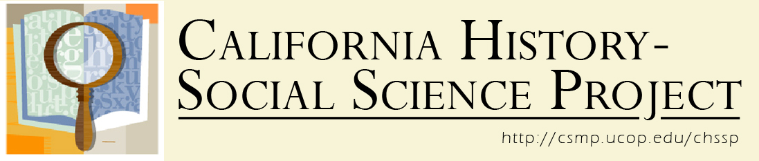 The California History - Social Science Project (CHSSP)
