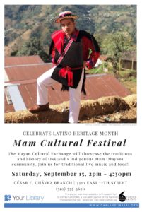 Mam Cultural Festival Flyer