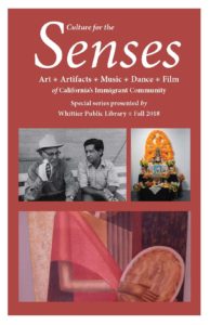 Click on image for full PDF of schedule for Culture for the Senses