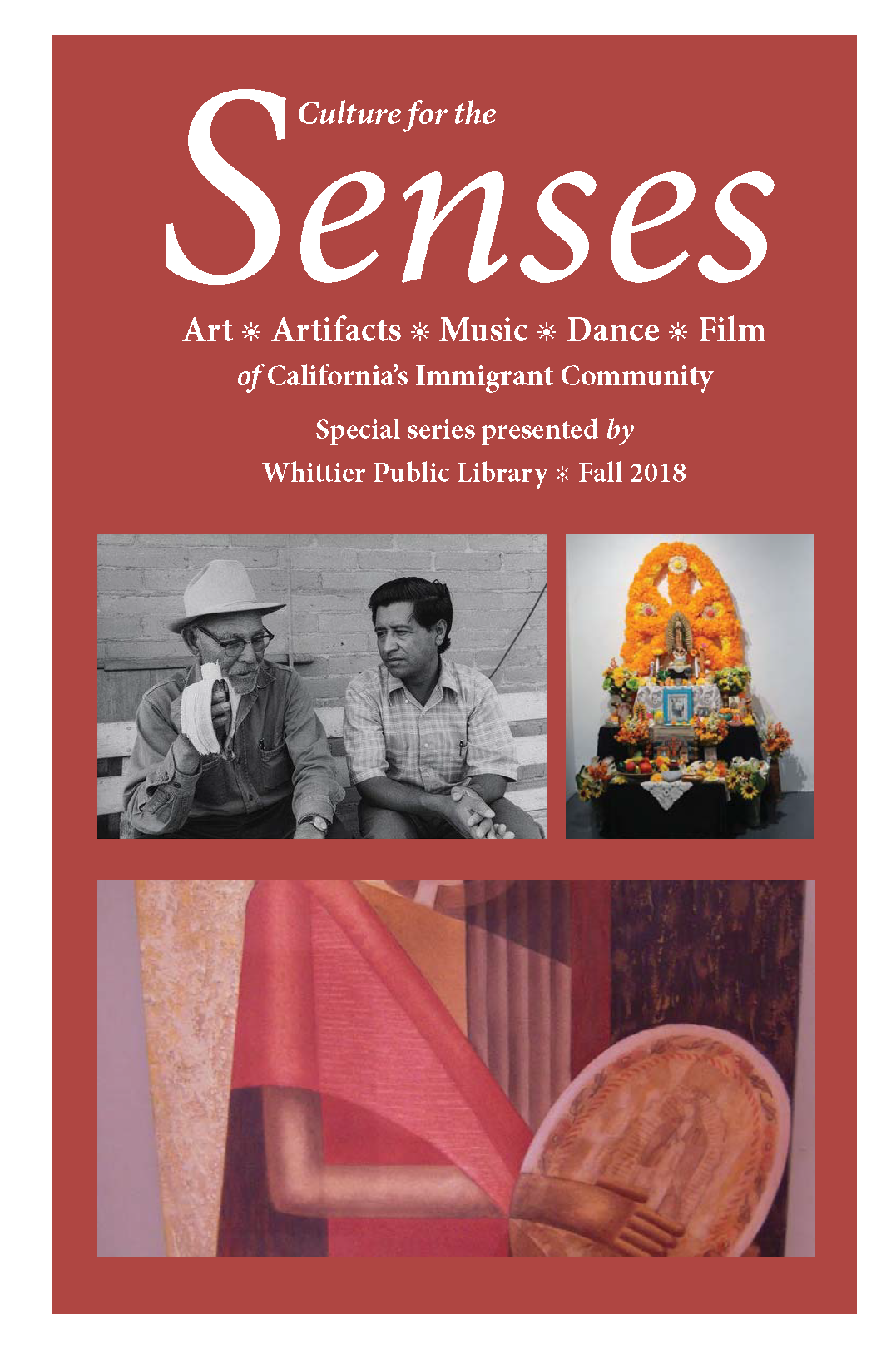 Culture for the Senses, Whittier Public Library
