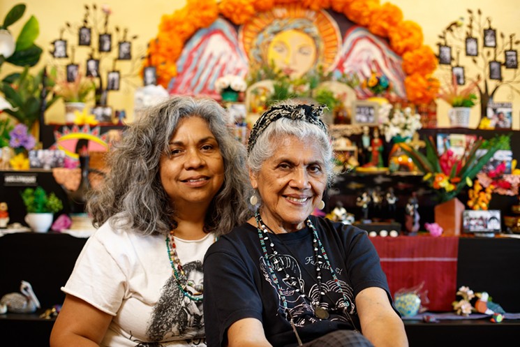 Rosanna Esparza Ahrens, left, and Ofelia Esparza, Photo Credit: Natural History