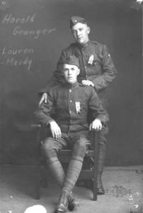 Harold Granger and Lauren Moody. Courtesy of Nevada County Historical Society
