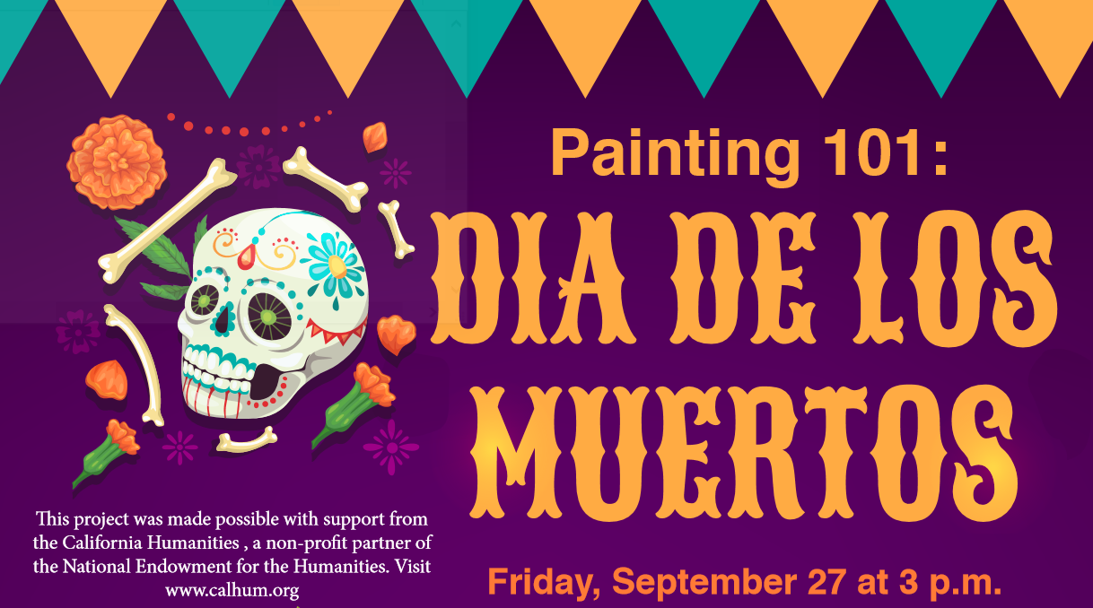Flyer for painting event.