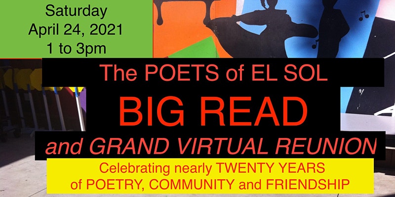 A colorful flyer with details of the event.