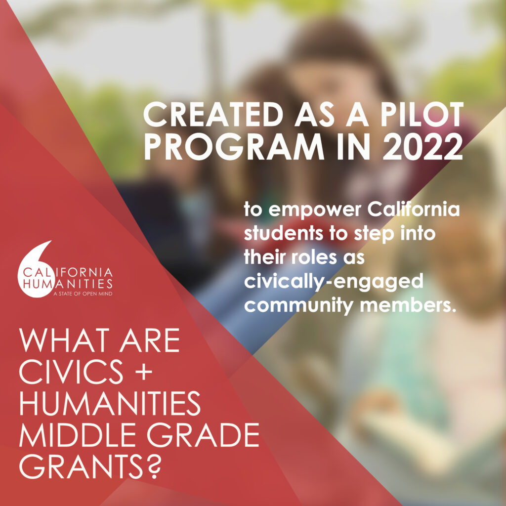 Created as a pilot program in 2022 to empower California students to step into their roles as civically engaged community members