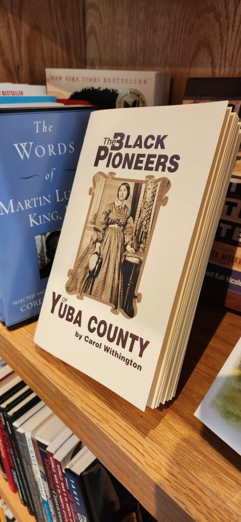 Book cover with title Black Pioneers Yuba County