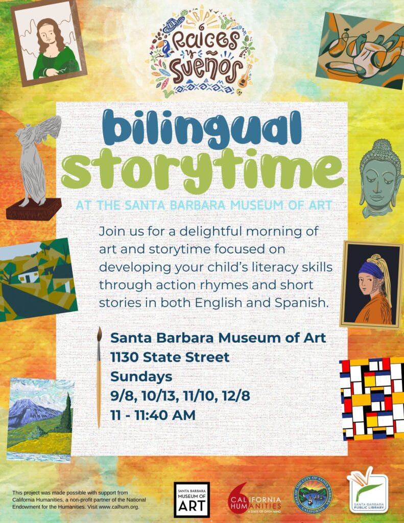 bilingual storytime flyer