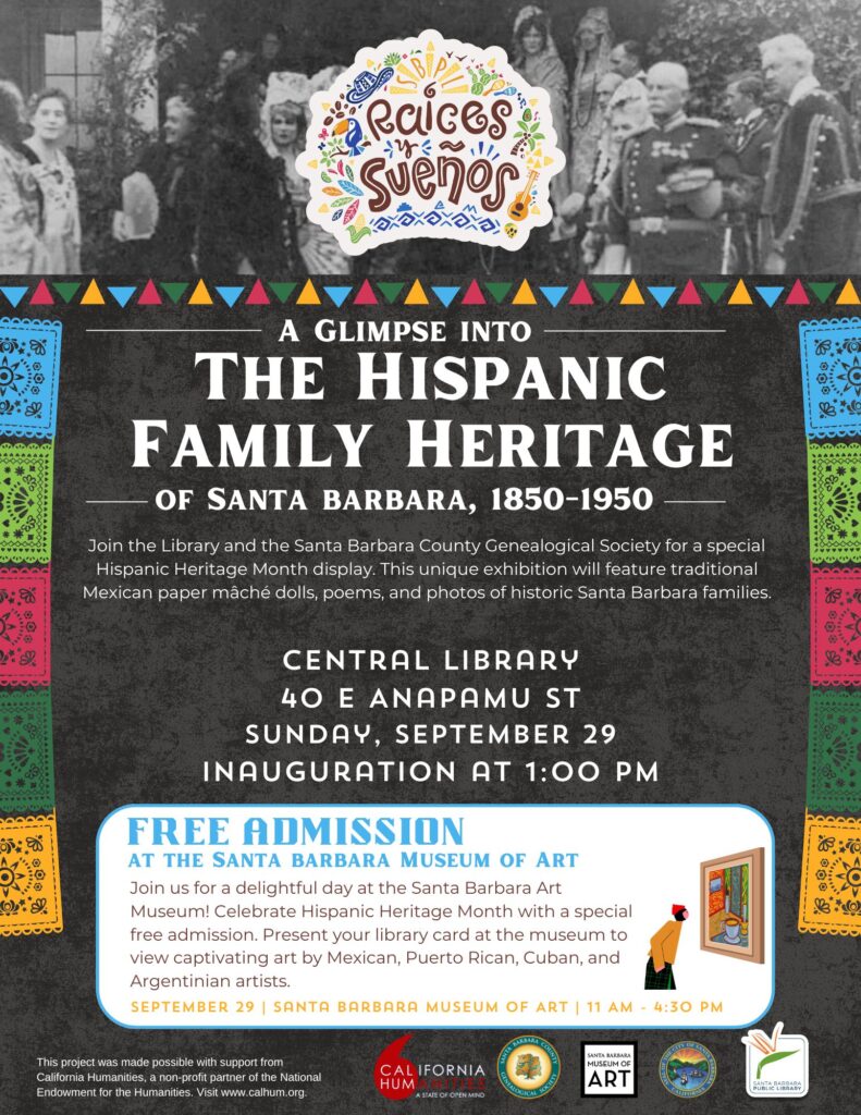 The Hispanic Family Heritage flyer