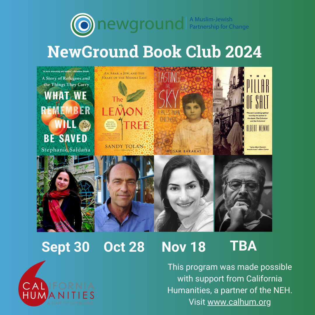 NewGround Book Club 2024 promo graphic