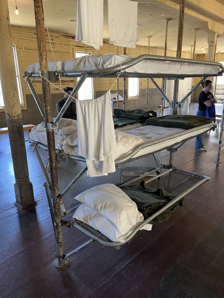 Men's facility barracks