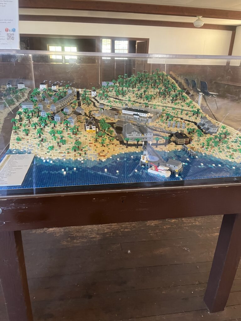 Lego Build out of Angel Island