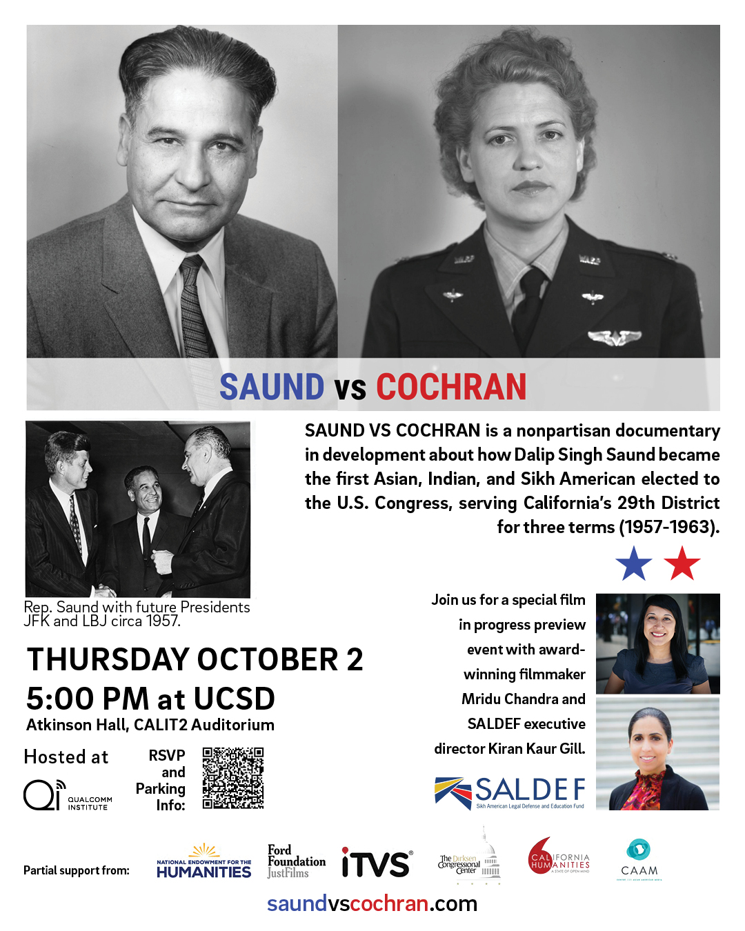 Saund v Cochran Save the Date