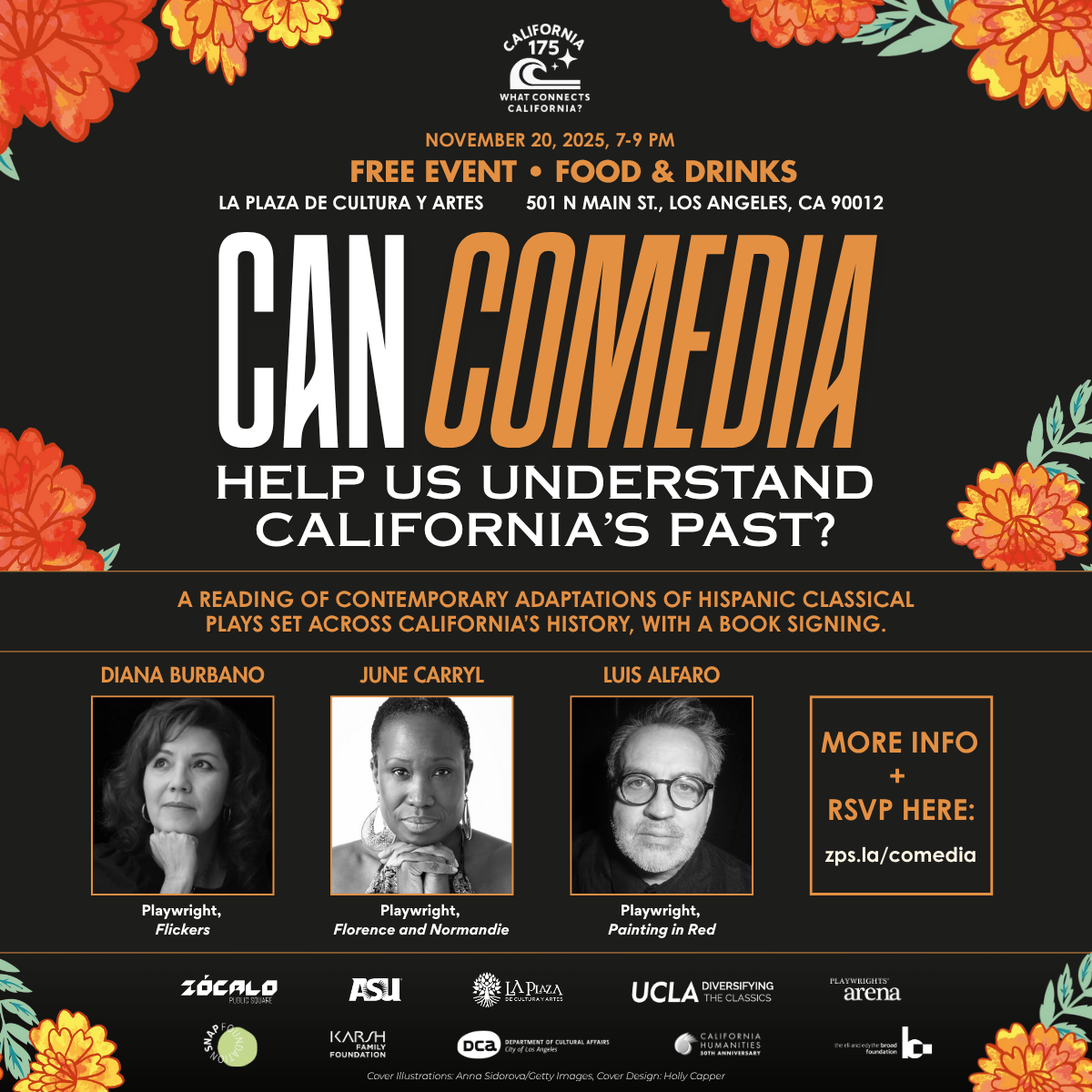 playwrights Luis Alfaro Playwright, Painting in Red Diana Burbano Playwright, Flickers June Carryl Playwright, Florence and Normandie