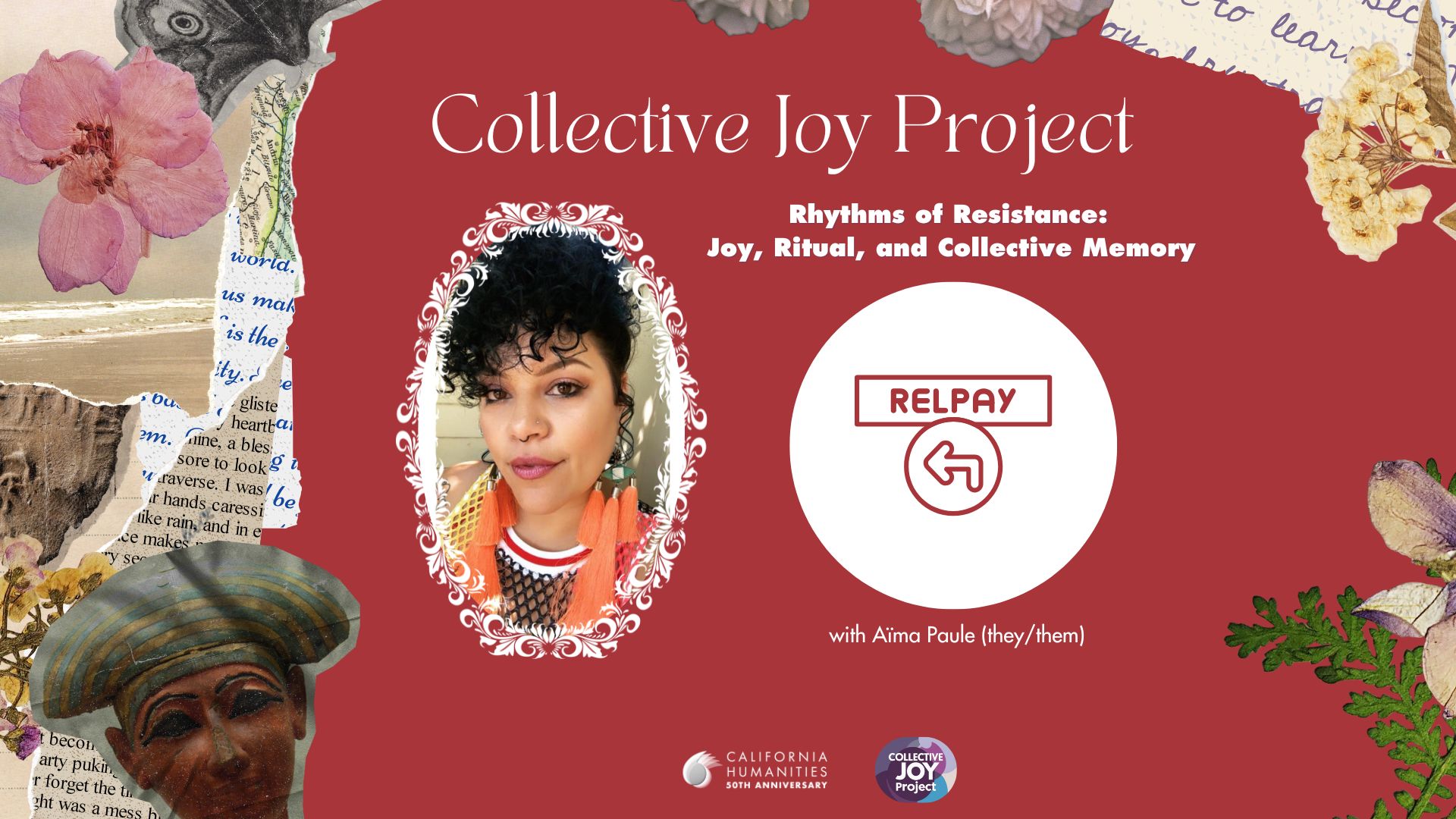 “Rhythms of Resistance: Joy, Ritual, and Collective Memory,” features Aïma Paule (they/them)