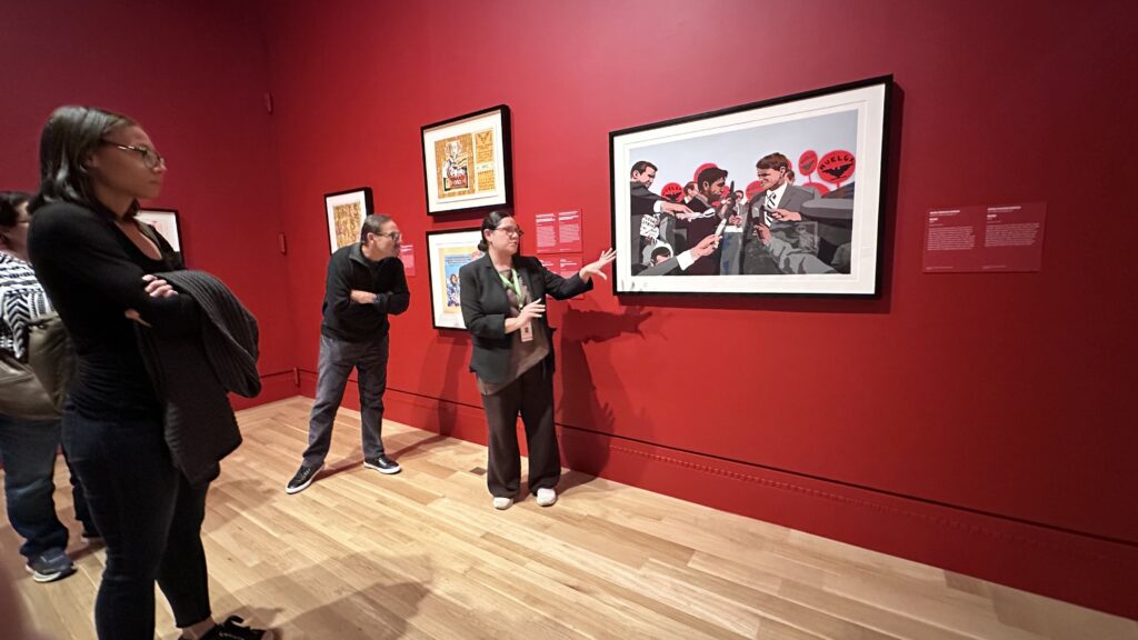Radical Histories: Chicano Prints from the Smithsonian American Art Museum Photo Credit: Zuriel Oritz