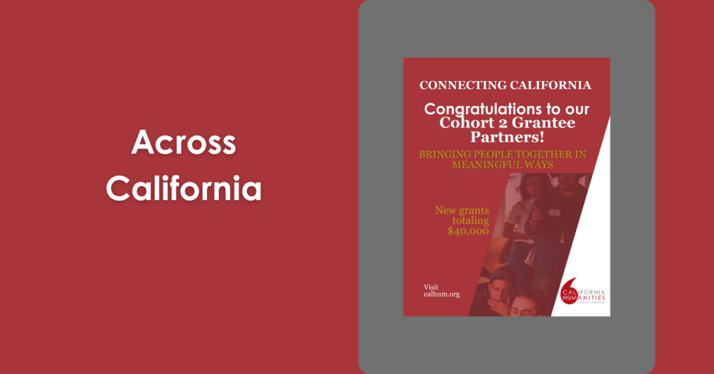 Across California. Congratulations Cohort 2.