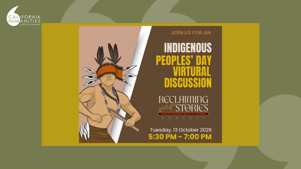Reclaiming Our Stories Virtual Indigenous Peoples’ Day Gathering October 13, 2026